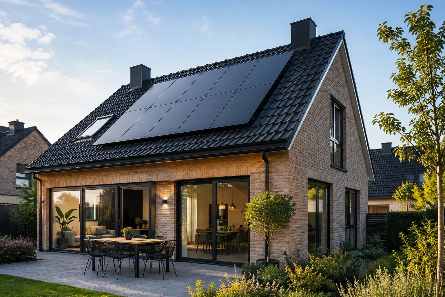 Zonnepanelen aansluiting